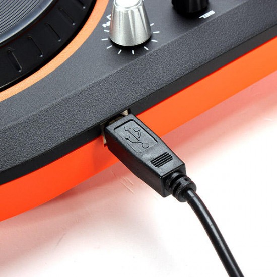 Blacknote MID-100 Computer DJ System USB MIDI DJ Controller Brake Disc for MAC and PC Blacknote MID-100 Computer DJ System USB MIDI DJ Controller Brake Disc for MAC and PC