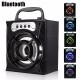 Bluetooth Wireless Portable LED Outdoor Super Bass USB/TF/AUX/FM Radio Speaker