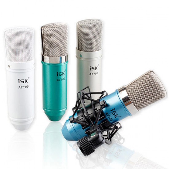 ISK AT100 Condenser Studio Microphone Sound Recording Microphone Kit ISK AT100 Condenser Studio Microphone Sound Recording Microphone Kit
