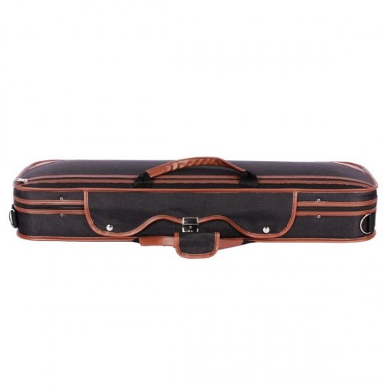 4/4 Violion Box Violin Case with Humidity table Straps locks Waterproof