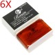 6PCS Light Bow Rosin Resin For Violin Viola Cello Strings Orchestral Accessories 6PCS Light Bow Rosin Resin For Violin Viola Cello Strings Orchestral Accessories