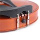 1/2 Size Natural Acoustic Violin Fiddle Instrument with Bow Rosin Carry Case