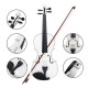 1/4 Size Violin Fiddle Basswood Steel String With Arbor Bow for Beginners B5O5