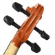 4/4 Full Size Basswood Natural Acoustic Violin Fiddle with Case Rosin Bow Multi-color