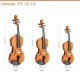 Deviser V-35 Spruce 1/2 1/4 Violin with Case Rosin Bow For Children