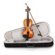 Deviser V-80 Spruce Solid Top 1/2 1/4 Violin with Case Rosin Bow