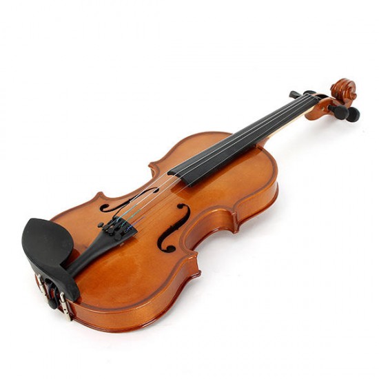 Deviser V-80 Spruce Solid Top 1/2 1/4 Violin with Case Rosin Bow