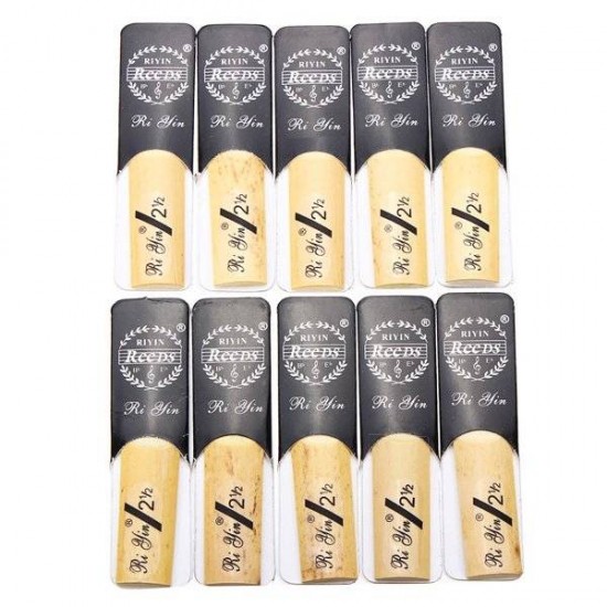 10pcs XZ-AS09 Arundo Donax Reeds for Alto Saxophone