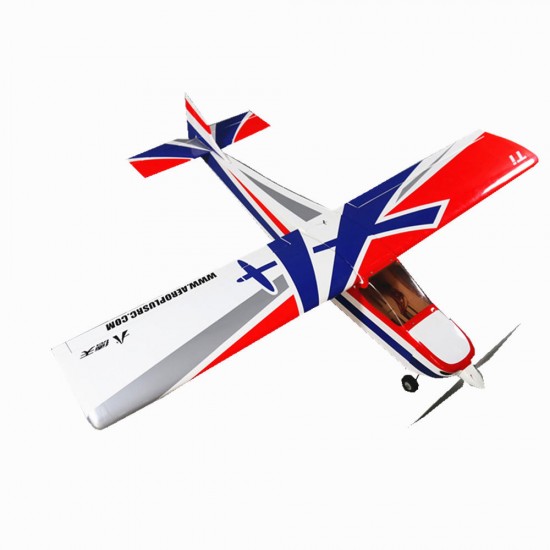 1500mm Wingspan 59 Inch Trainer Titanium RC Airplane Aircraft Electric/Electric Gasoline Version