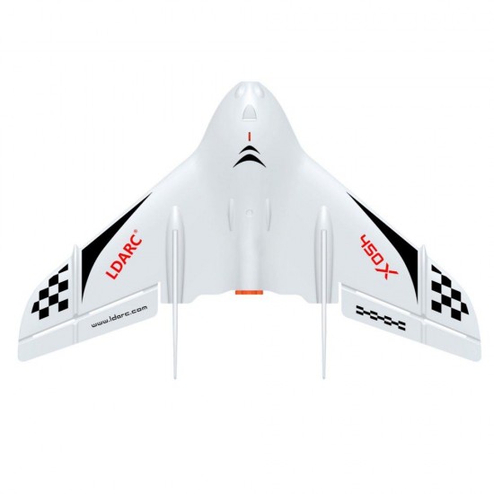 2PCS KINGKONG/LDARC TINY WING 450X 431mm Wingspan EPP FPV RC Airplane Flying Wing Delta-Wing KIT