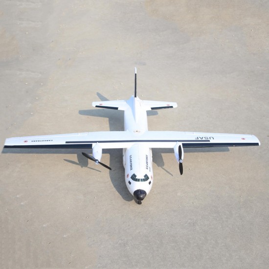 C-160 Cargotrans Twin Hercules 1120mm Wingspan EPOS Warbird Transport RC Airplane PNP