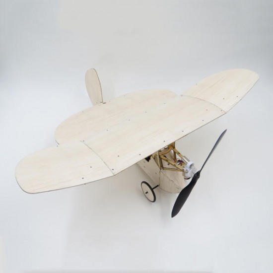 Flea Balsa Wood 358MM Wingspan Micro RC Airplane Newton Kit With Power System