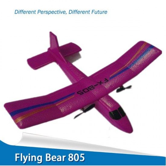 Fly Bear FX-802 FX-805 FX-807 2.4G 2CH 310mm EPP RC Glider Airplane RTF