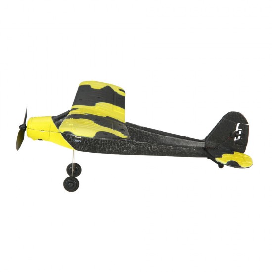 Techboy Mini Fox 2.4G 2CH 345mm Wingspan EPP 360 Degree Rotation RC Airplane Glider RTF