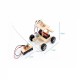 1 Set DIY Wireless RC Car Remote Control Model Kit Funny Educational Kids Toy Without Battery