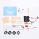 1 Set DIY Wireless RC Car Remote Control Model Kit Funny Educational Kids Toy Without Battery