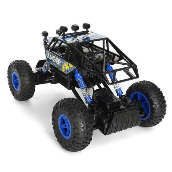 1/14 2.4G 4WD RC Rally Car 4x4 Driving Double Motor Rock Crawler Off-Road Truck RTR Toys