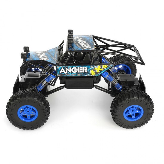 1/14 2.4G 4WD RC Rally Car 4x4 Driving Double Motor Rock Crawler Off-Road Truck RTR Toys
