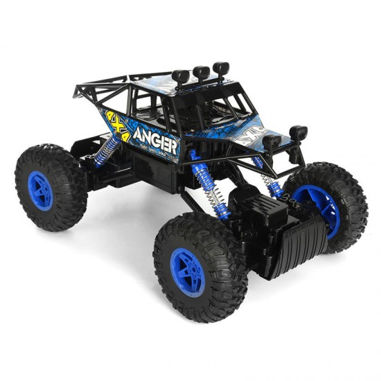 1/14 2.4G 4WD RC Rally Car 4x4 Driving Double Motor Rock Crawler Off-Road Truck RTR Toys