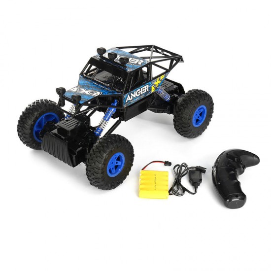 1/14 2.4G 4WD RC Rally Car 4x4 Driving Double Motor Rock Crawler Off-Road Truck RTR Toys