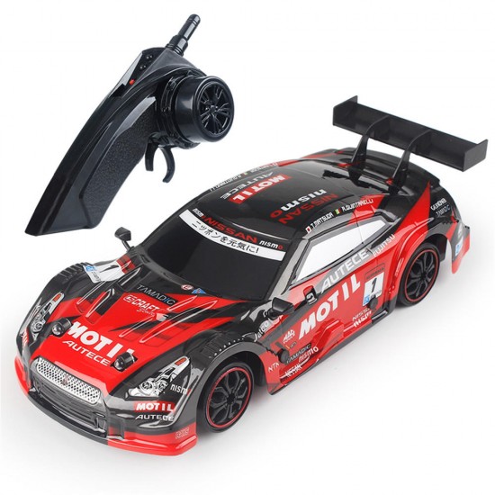 1/16 2.4G 4WD 28cm Drift Rc Car 28km/h With Front LED Light RTR Toy