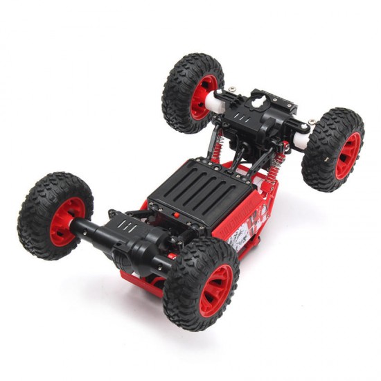1/18 2.4G 4WD RC Racing Car Double Motor Buggy Rock Crawler Off-Road Truck Toys