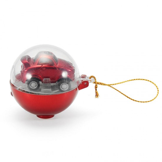 LongSun 1/128 CC-301 Christmas Ball Shape Mini RC Car Toy Gift Decor