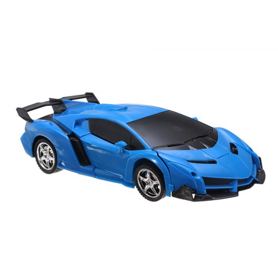 Rastar 2 In 1 Rc Car Sports Wireless Transformation Robot Models Deformation Fighting Toys
