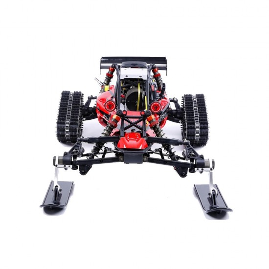 Rovan Baja305AS 1/5 2.4G RWD Snow Buggy Rc Car 30.5cc Engine With Tracked + Round Wheels RTR Toy