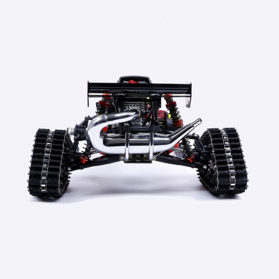 Rovan Baja305AS 1/5 2.4G RWD Snow Buggy Rc Car 30.5cc Engine With Tracked + Round Wheels RTR Toy