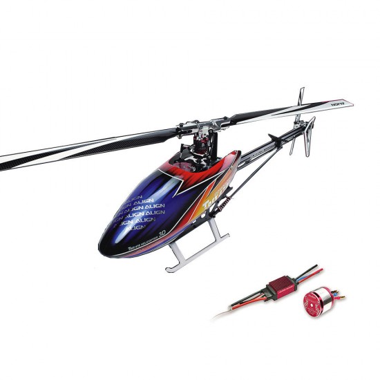 ALIGN T-REX 470LM E06 Dominator 6CH 3D Flying Belt Drive RC Helicopter Metal Kit With 1800KV Motor 50A ESC