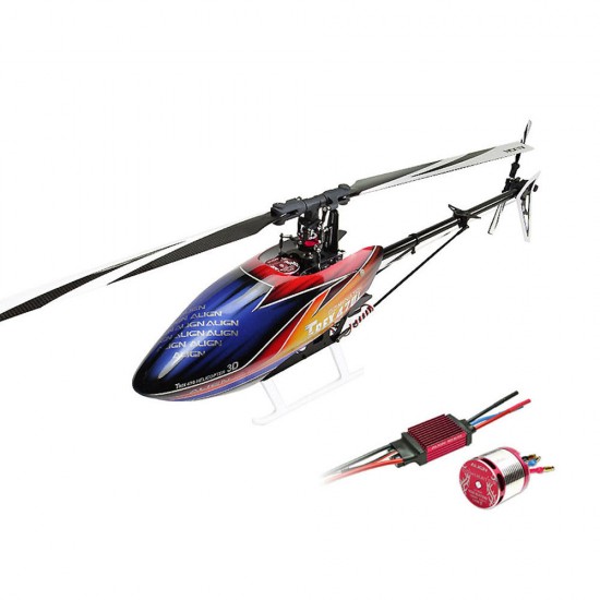 ALIGN T-REX 470LP DOMINATOR 6CH 3D Fly Belt Drive RC Helicopter Kit With 1800KV Motor 50A ESC