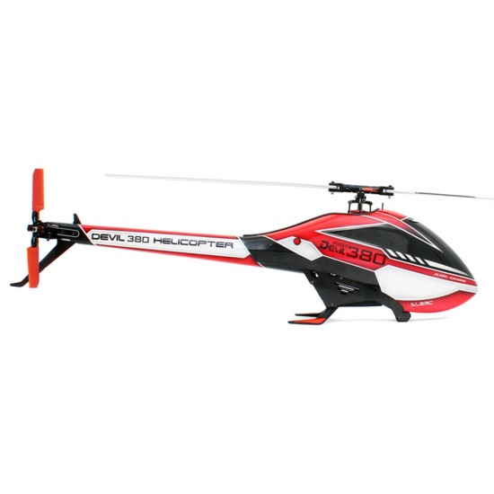 ALZRC Devil 380 FAST FBL 6CH 3D Flying Flybarless RC Helicopter Super Combo With Motor ESC Servo Gyro