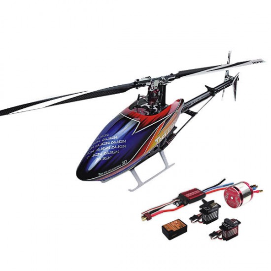 Align T-REX 470LM 470L Dominator RC Helicopter RH47E01XT Super Combo