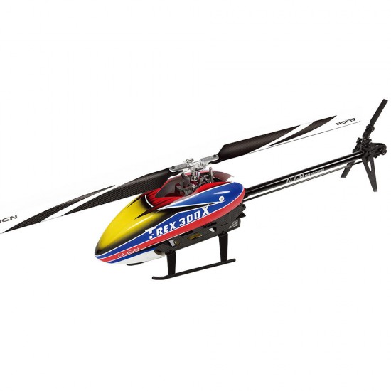 Align T-Rex 300X DOMINATOR DFC 6CH 3D Flying RC Helicopter Super Combo With RCE-BL25A ESC 3700KV Motor Digital Servos