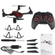 AISO A15HW WIFI FPV With 720P Wide Angle Camera Attitude Hold Mode Foldable RC Drone Quadcopter RTF