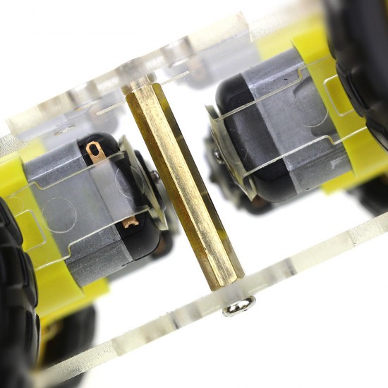 DIY 4WD Double-Deck Smart Robot Car Chassis Kits with Speed Encoder DIY 4WD Double-Deck Smart Robot Car Chassis Kits with Speed Encoder