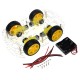 DIY 4WD Double-Deck Smart Robot Car Chassis Kits with Speed Encoder DIY 4WD Double-Deck Smart Robot Car Chassis Kits with Speed Encoder