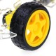 DIY 4WD Double-Deck Smart Robot Car Chassis Kits with Speed Encoder DIY 4WD Double-Deck Smart Robot Car Chassis Kits with Speed Encoder