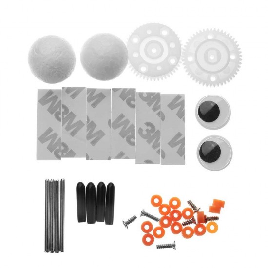 DIY Educational Electric 2CH Jumper Robot Car Kit Scientific Invention Toys DIY Educational Electric 2CH Jumper Robot Car Kit Scientific Invention Toys