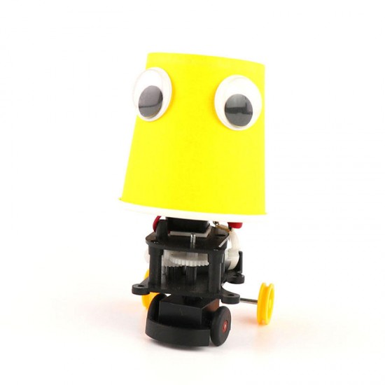 DIY Educational Electric Automatic Obstacle Avoidance Robot Scientific Invention Toys DIY Educational Electric Automatic Obstacle Avoidance Robot Scientific Invention Toys