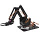 4DOF Assembling Acrylic Mechine Robot Arm with MG90S Metal Gear Servo For Robot DIY 4DOF Assembling Acrylic Mechine Robot Arm with MG90S Metal Gear Servo For Robot DIY
