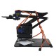 4DOF Assembling Acrylic Mechine Robot Arm with SG90 Plastic Gear Servo For Robot DIY 4DOF Assembling Acrylic Mechine Robot Arm with SG90 Plastic Gear Servo For Robot DIY