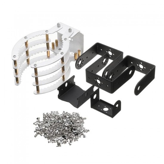 4DOF Mechanical Arm Manipulator Robot Arm Claw Metal Holder Bracket Kit Digital with Servo 4DOF Mechanical Arm Manipulator Robot Arm Claw Metal Holder Bracket Kit Digital with Servo