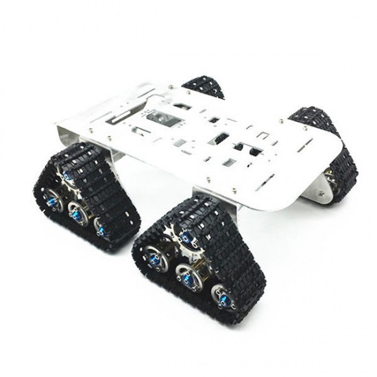 4WD DIY Smart Robot Tank Car Chassis With Crawler Kit for Arduino 4WD DIY Smart Robot Tank Car Chassis With Crawler Kit for Arduino