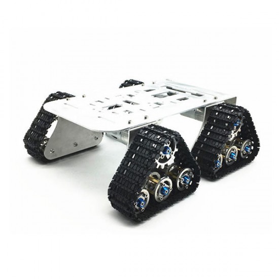 4WD DIY Smart Robot Tank Car Chassis With Crawler Kit for Arduino