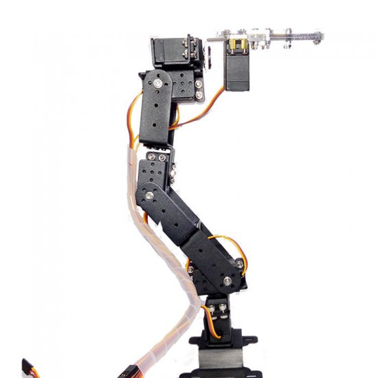 6DOF Robot Arm 3D Rotating Machine Kit for Arduino 6DOF Robot Arm 3D Rotating Machine Kit for Arduino