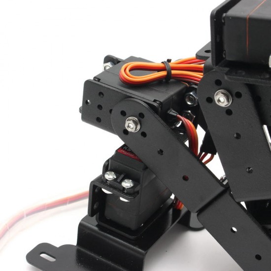 6DOF Robot Arm 3D Rotating Machine Kit for Arduino 6DOF Robot Arm 3D Rotating Machine Kit for Arduino