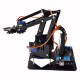 Acrylic Remote Control Robot Arm 4DOF With Arduino PS2 RC Robot Toys Acrylic Remote Control Robot Arm 4DOF With Arduino PS2 RC Robot Toys