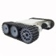 Aluminum Alloy Robot Chassis Tank RC Smart Car With Crawler